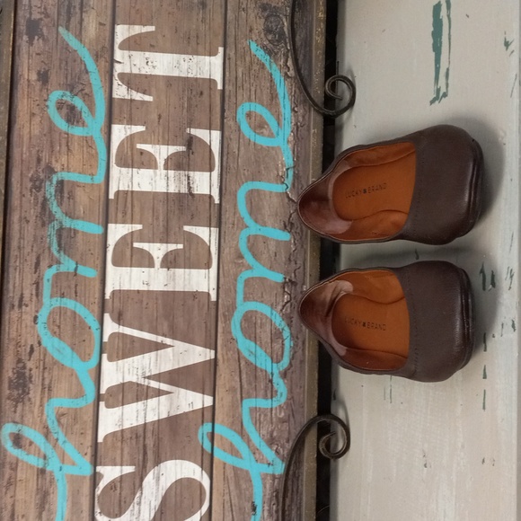 Lucky Brand Brown Ballet Flats - Picture 3 of 12